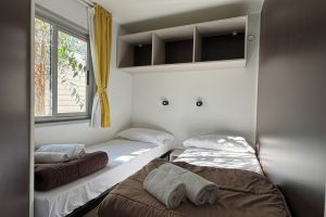 Höffmann Bungalow Schlafzimmer